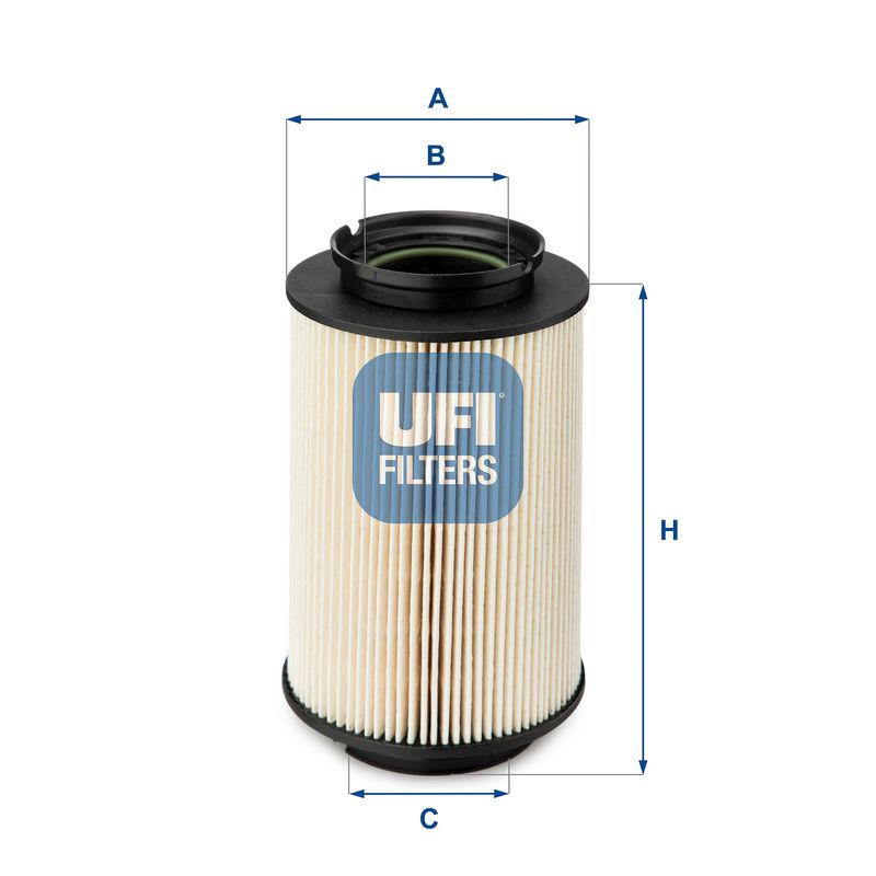 Kuro filtras UFI 26.014.00