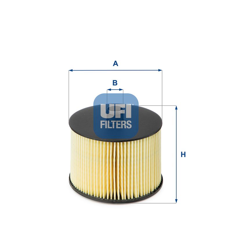 Kuro filtras UFI 26.022.00