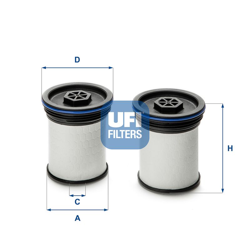 Kuro filtras UFI 26.047.00