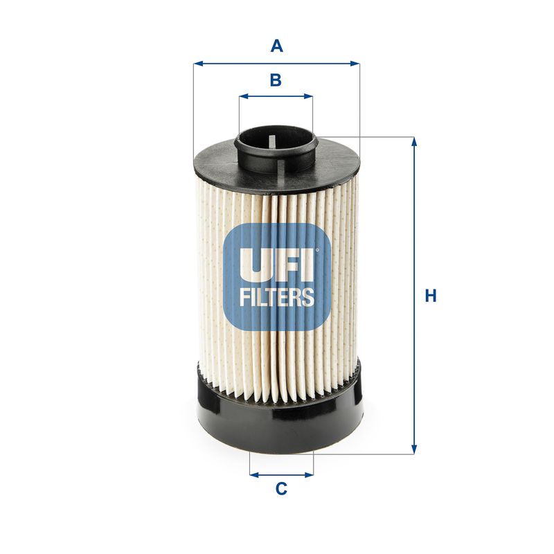 Фільтр палива UFI 26.072.00