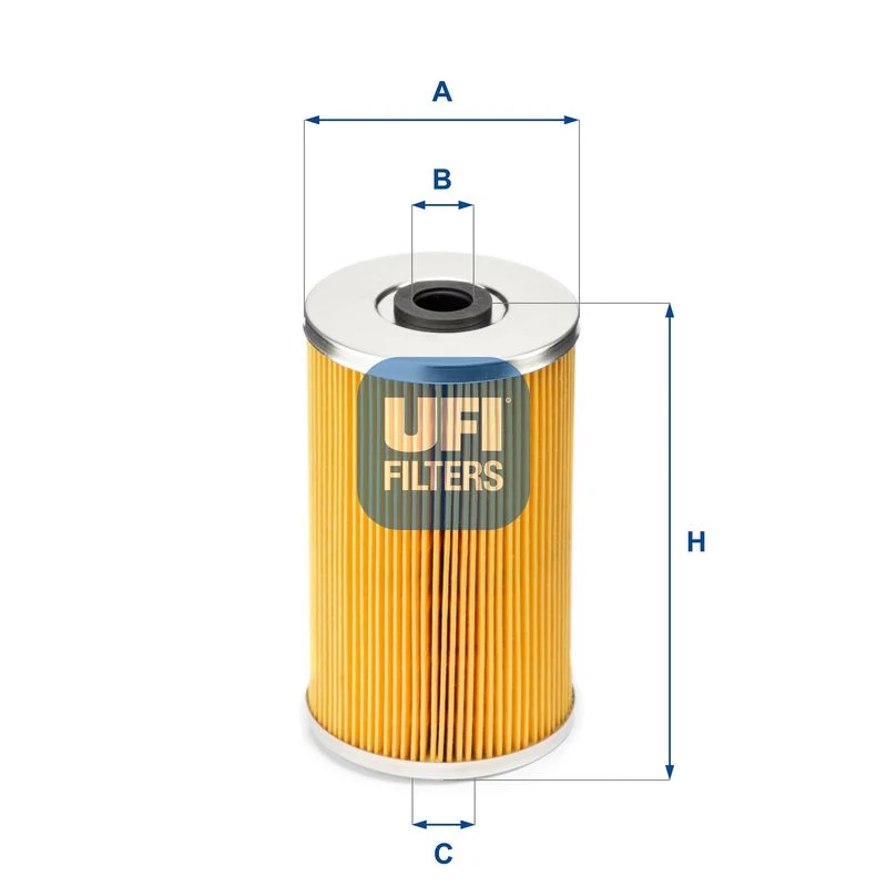 Фільтр палива ufi 26.609.00