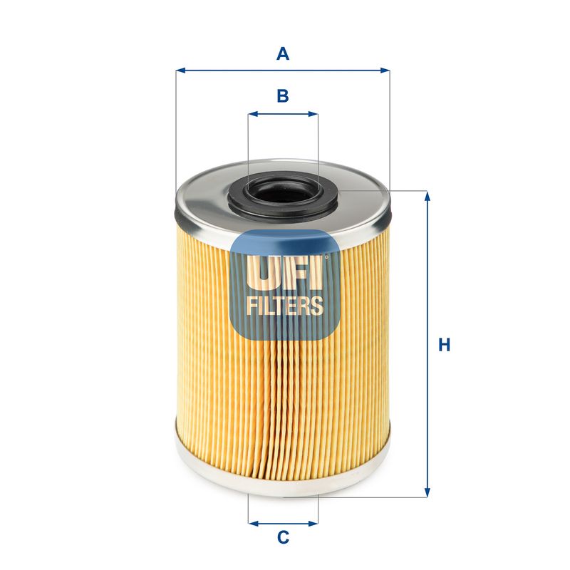 Фільтр палива UFI 26.687.00