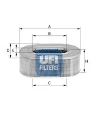 Oro filtras ufi 27.086.00