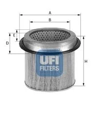 Повітряний фільтр ufi 27.579.00