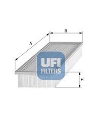 Повітряний фільтр UFI 30.936.00