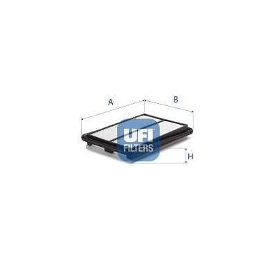 Повітряний фільтр UFI 30.D11.00