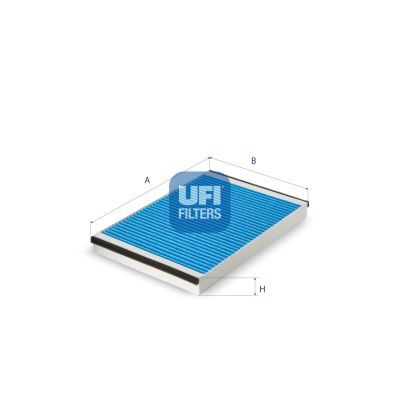 Фільтр, повітря у салоні UFI 34.143.00