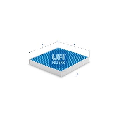 Filter, cabin air UFI 34.167.00