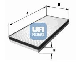 Filtras, salono oras ufi 53.027.00
