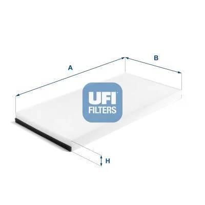 Filtras, salono oras ufi 53.439.00