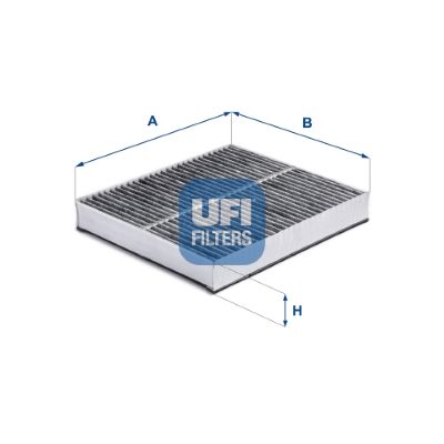 Фільтр, повітря у салоні UFI 54.320.00