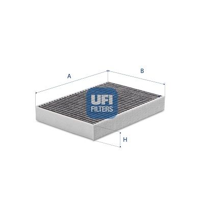 Фільтр, повітря у салоні UFI 54.430.00