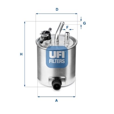 Фільтр палива UFI 55.582.00