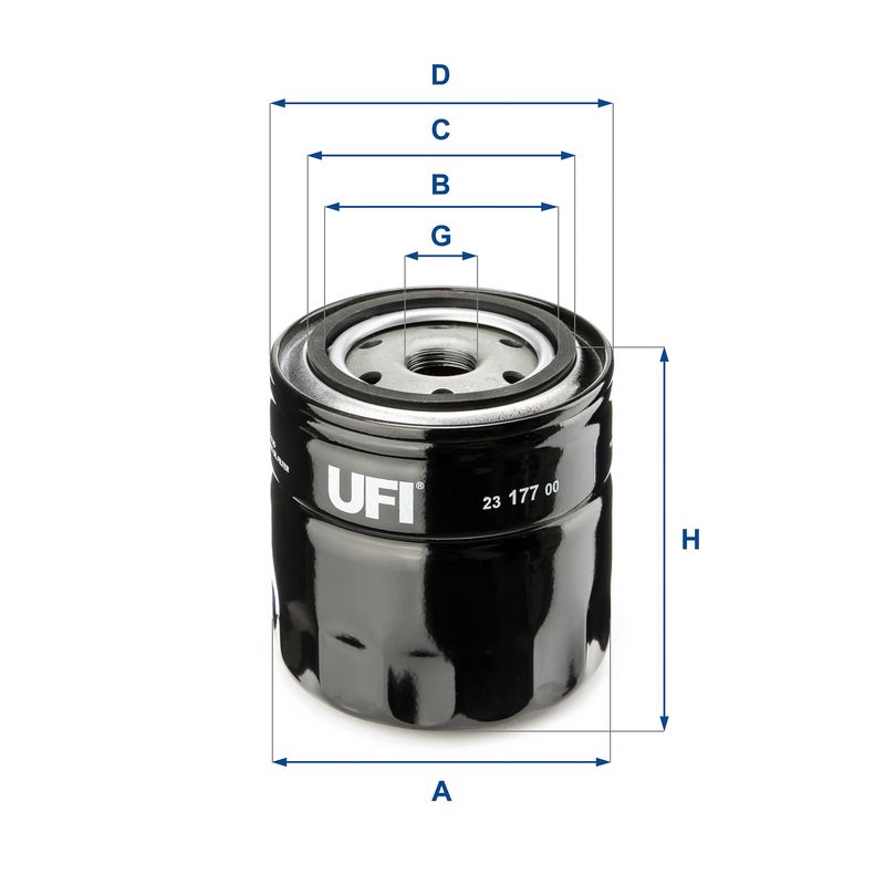 Oil Filter UFI 23.177.00