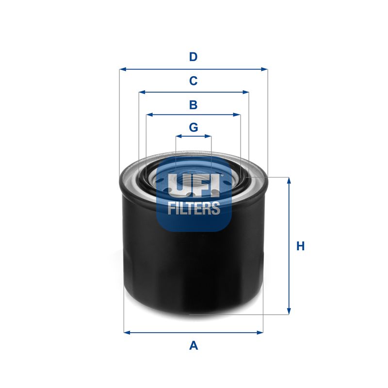 Alyvos filtras UFI 23.259.00