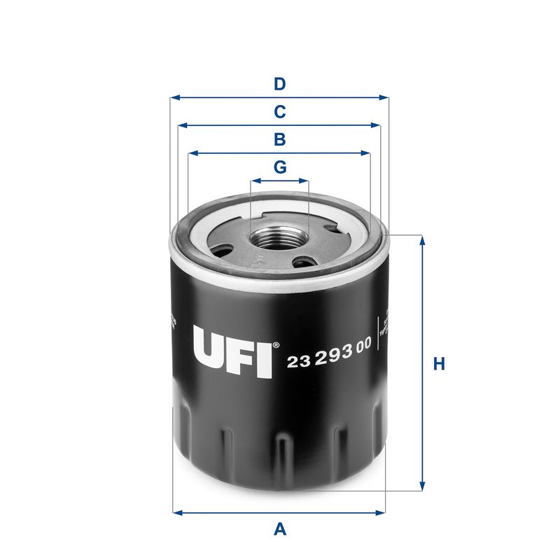 Oil Filter UFI 23.293.00