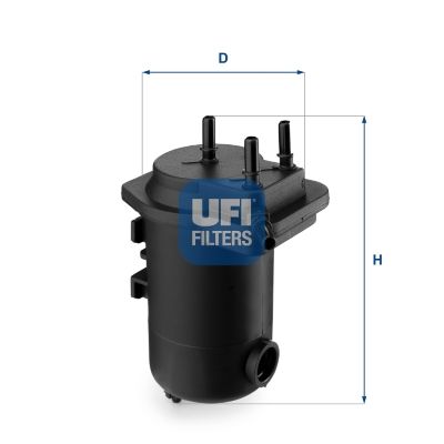 Фільтр палива UFI 24.051.00