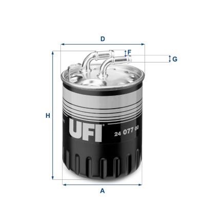 Fuel Filter UFI 24.077.00