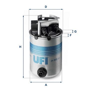 Fuel Filter UFI 24.095.01