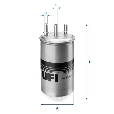 Kuro filtras UFI 24.115.00