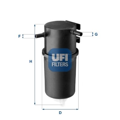 Kuro filtras UFI 24.145.00