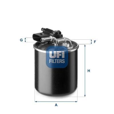 Фільтр палива UFI 24.148.00