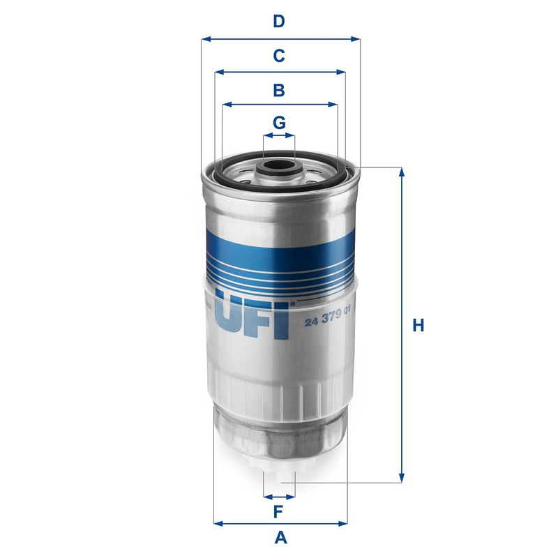 Kuro filtras UFI 24.379.01