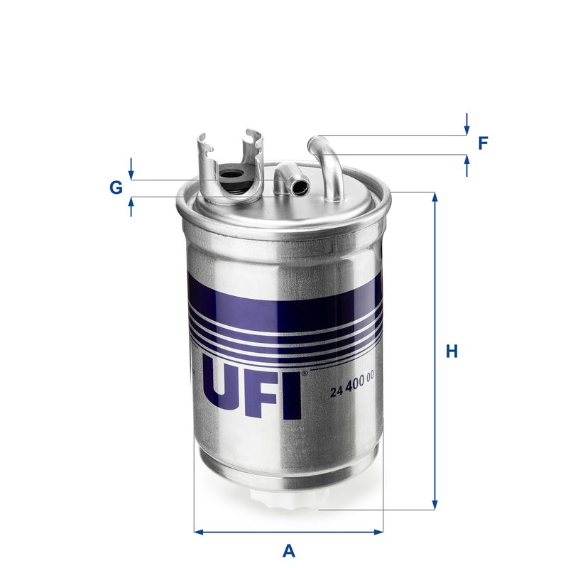 Fuel Filter UFI 24.400.00