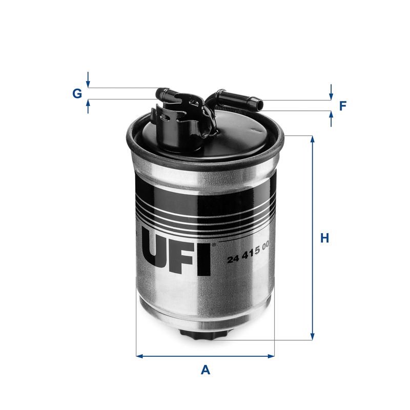 Kuro filtras UFI 24.415.00