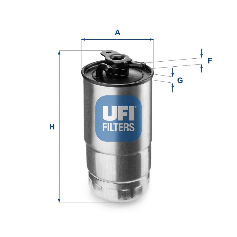 Фільтр палива UFI 24.427.00