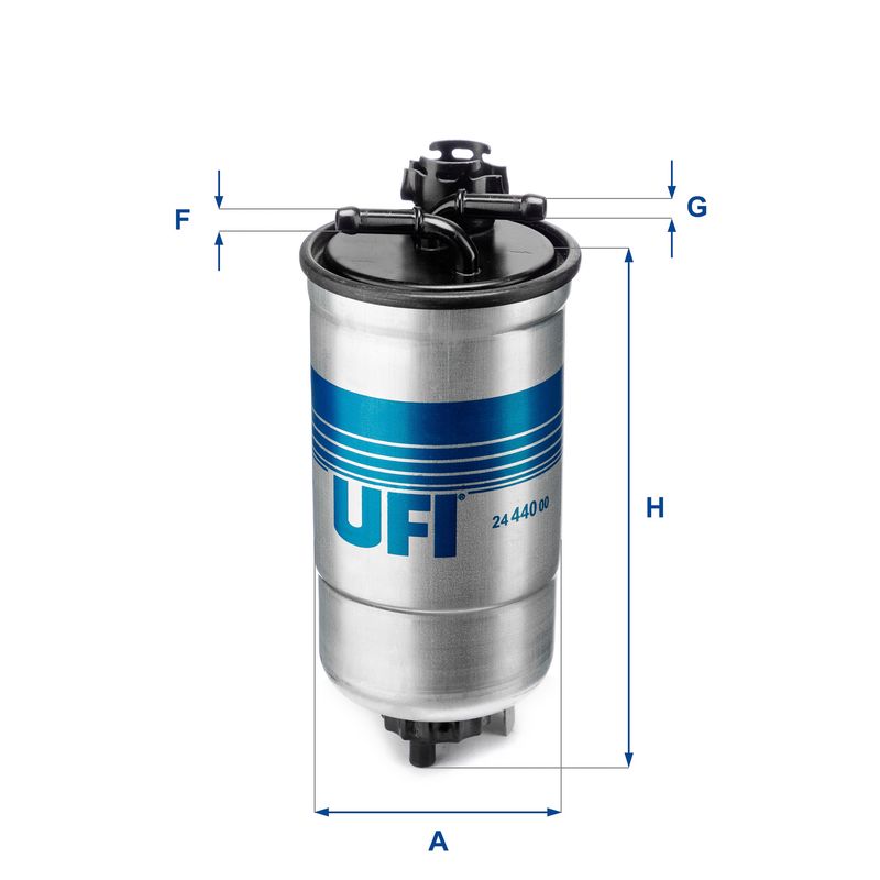 Фільтр палива UFI 24.440.00