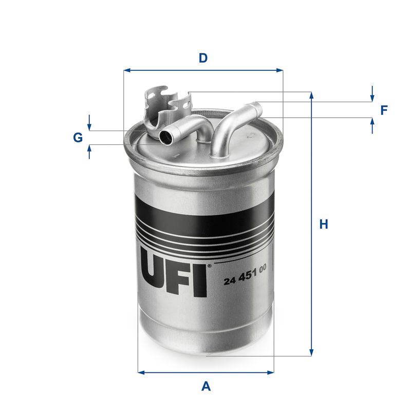 Fuel Filter UFI 24.451.00