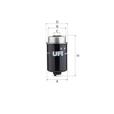 Kuro filtras ufi 24.464.00
