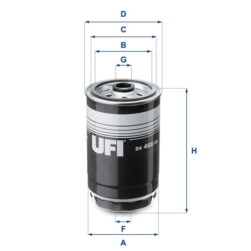 Fuel Filter UFI 24.468.00