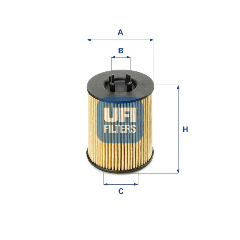 Oil Filter UFI 25.017.00