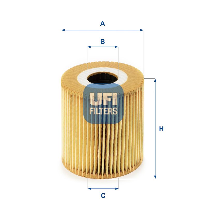 Oil Filter UFI 25.018.00