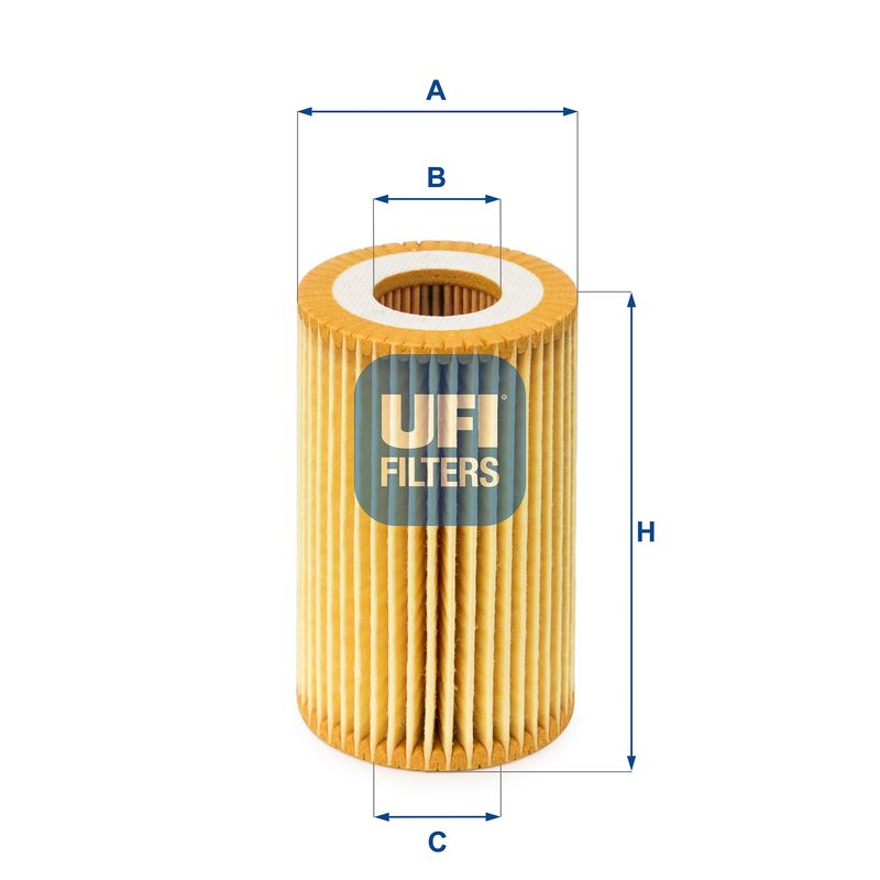 Оливний фільтр UFI 25.022.00