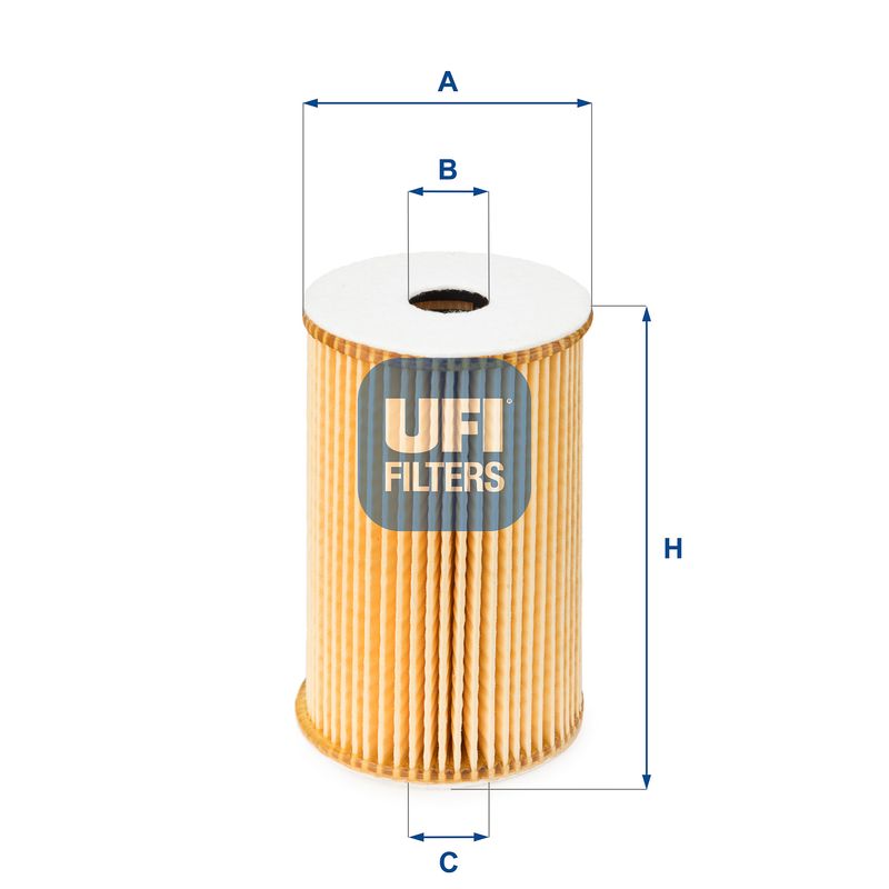 Оливний фільтр UFI 25.029.00