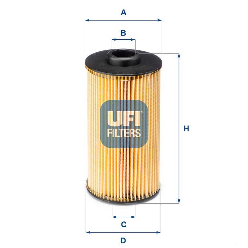 Alyvos filtras UFI 25.038.00