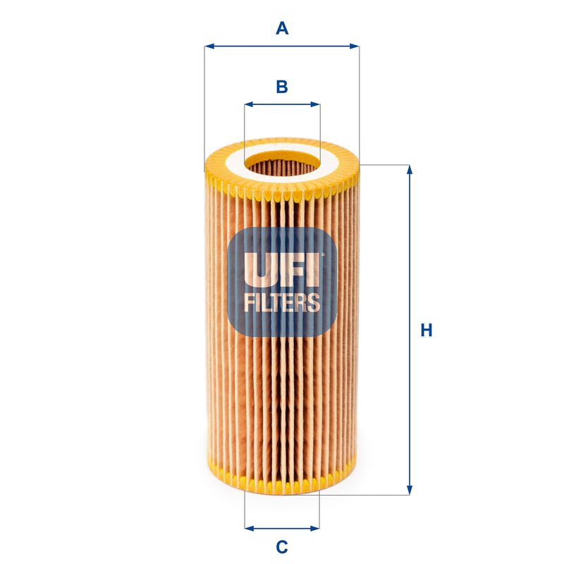 Оливний фільтр UFI 25.041.00