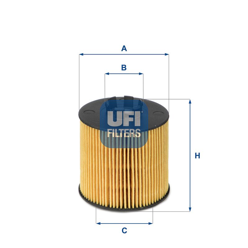 Оливний фільтр UFI 25.047.00