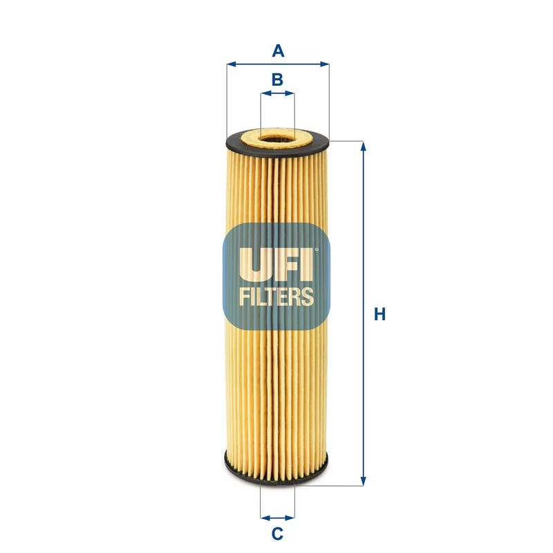 Alyvos filtras UFI 25.050.00