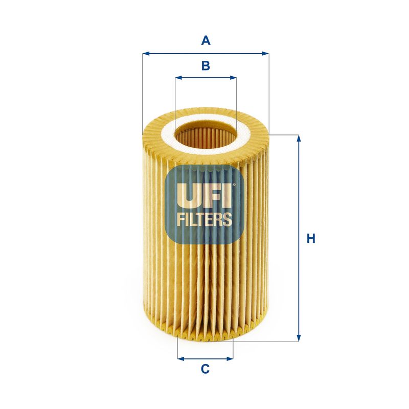 Оливний фільтр UFI 25.074.00