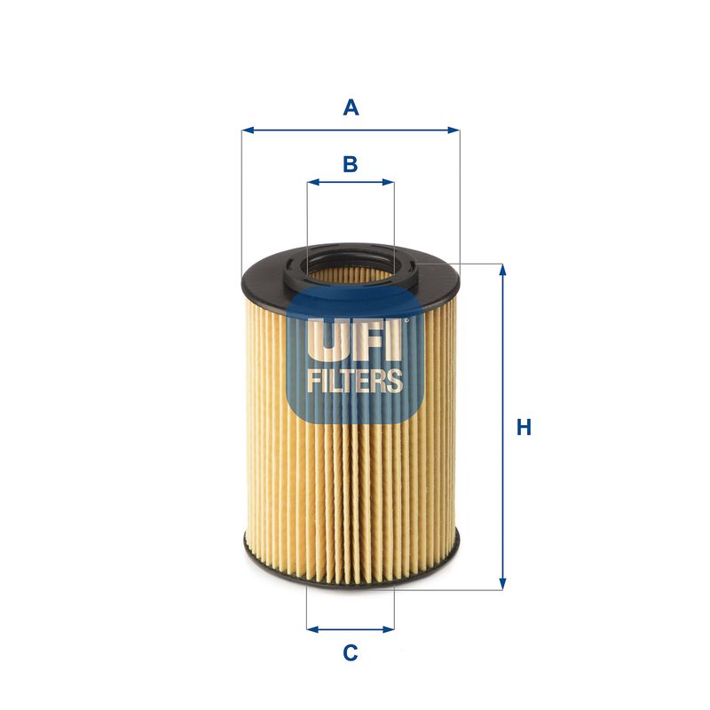 Оливний фільтр UFI 25.075.00