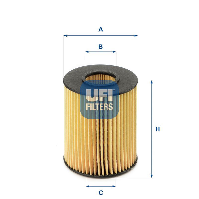 Oil Filter UFI 25.077.00