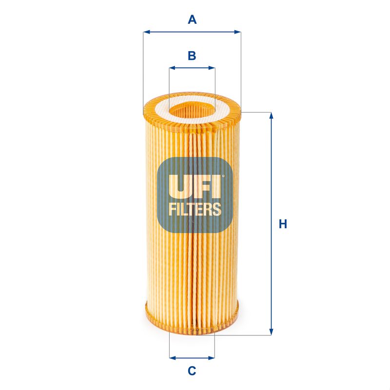 Alyvos filtras UFI 25.080.00