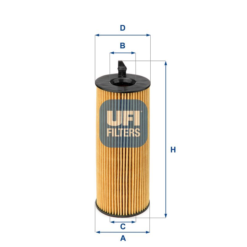 Оливний фільтр UFI 25.084.00