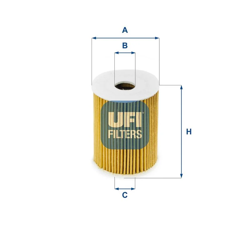 Оливний фільтр UFI 25.091.00