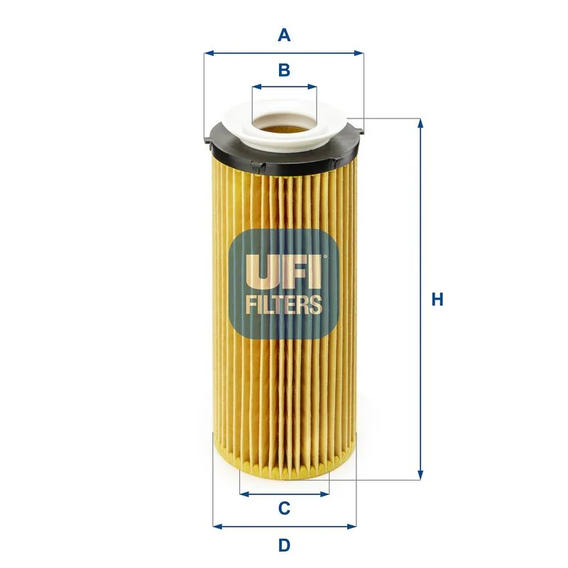 Alyvos filtras UFI 25.096.00