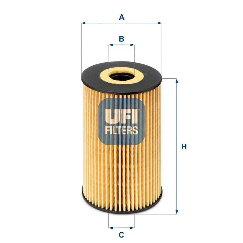 Oil Filter UFI 25.106.00